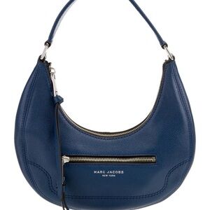 Marc Jacobs Blue Leather Hobo Bag